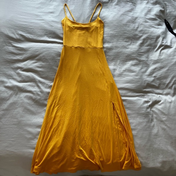 Joe Fresh Strappy Dress in Gold US Size XS + Free Black Belt - Picture 3 of 5